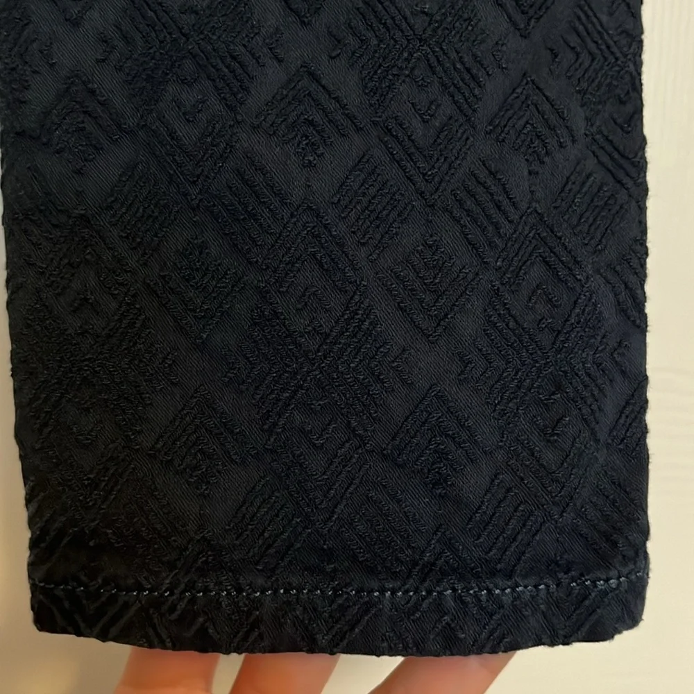 Anthropologie Pilcro Script Textured Jeans - Picture 5 of 9